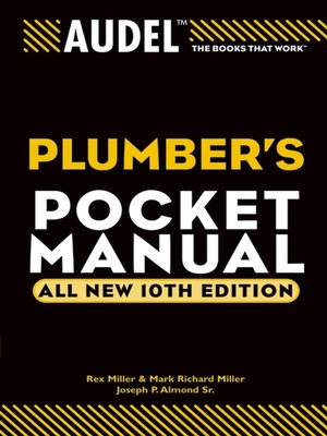 cover image of Audel Plumbers Pocket Manual